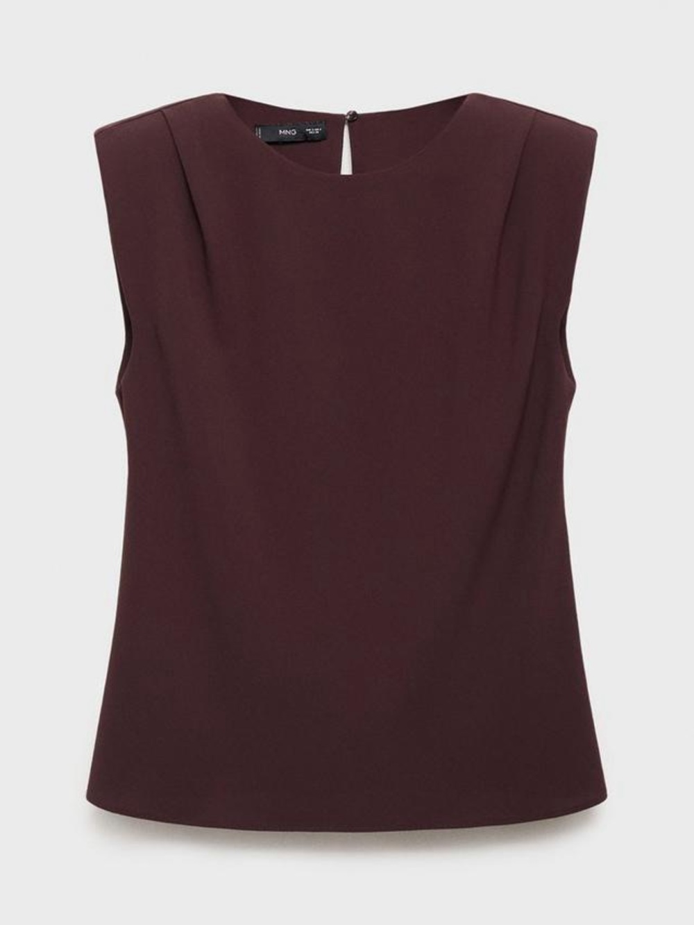 NWT MNG Brown blouse